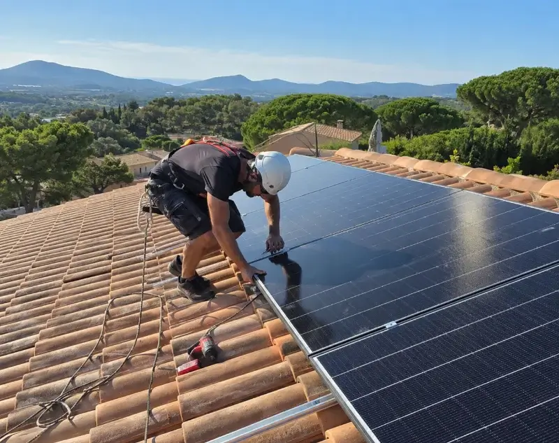 Installateur panneaux solaires Séchilienne — pose photovoltaïque sur toiture