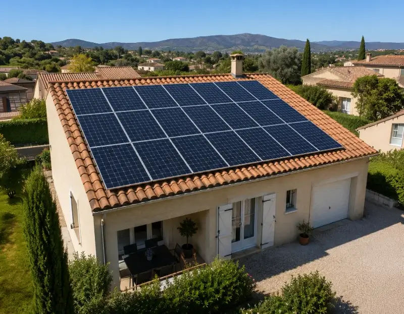 Prime à l'autoconsommation panneaux solaires Séchilienne — aide financière de l'État